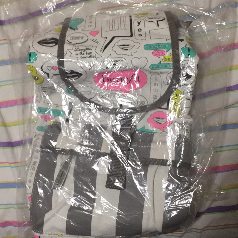 NWOT benefit bag /backpack
